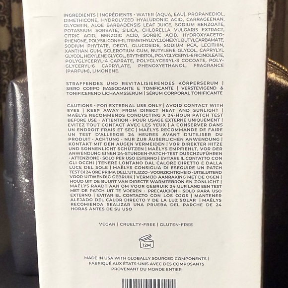 MAËLYS RE-LURE Tight & Tone Body Serum - Picture 4 of 5